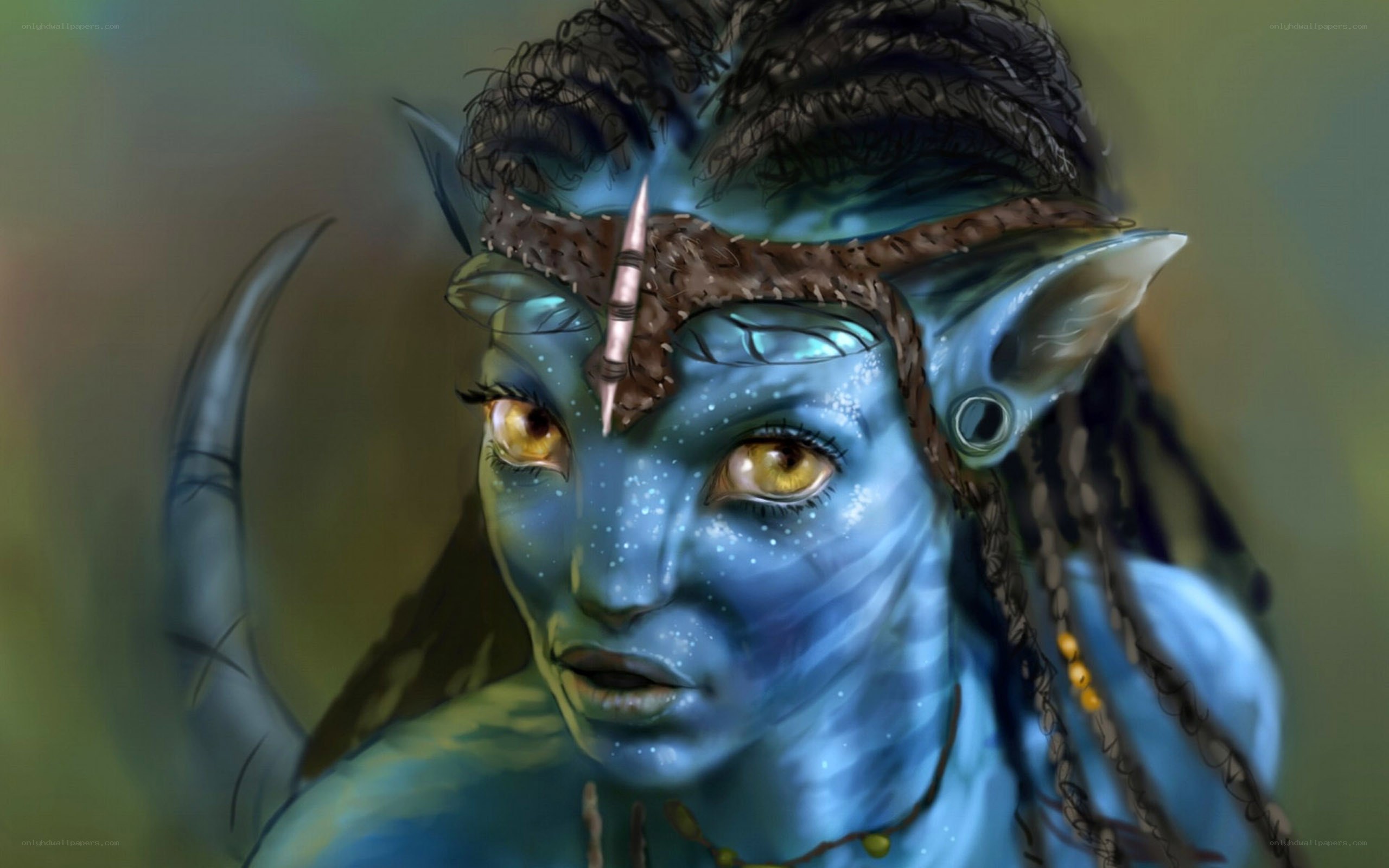 Na'vi character portrait