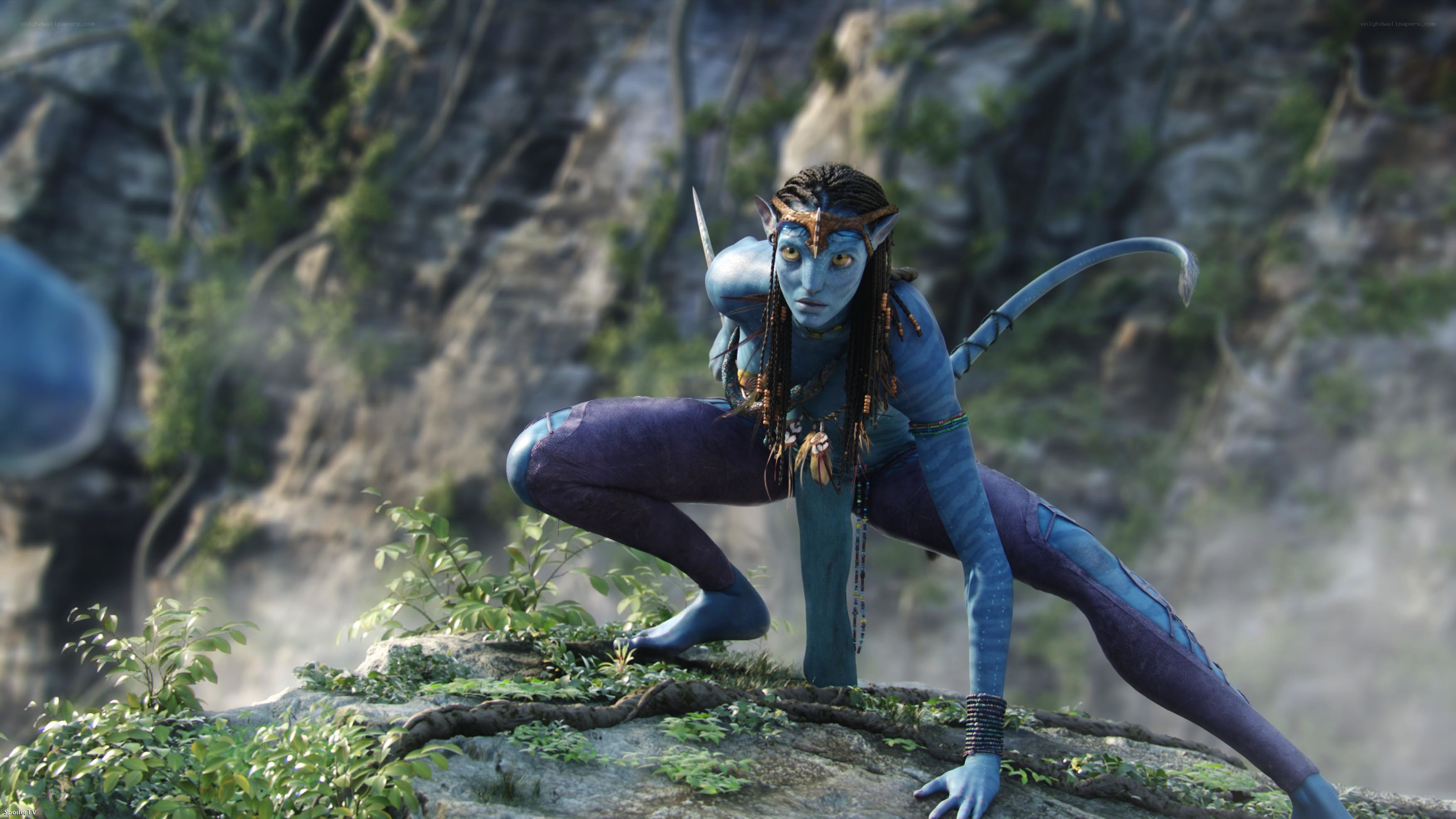 Na'vi warrior in combat stance