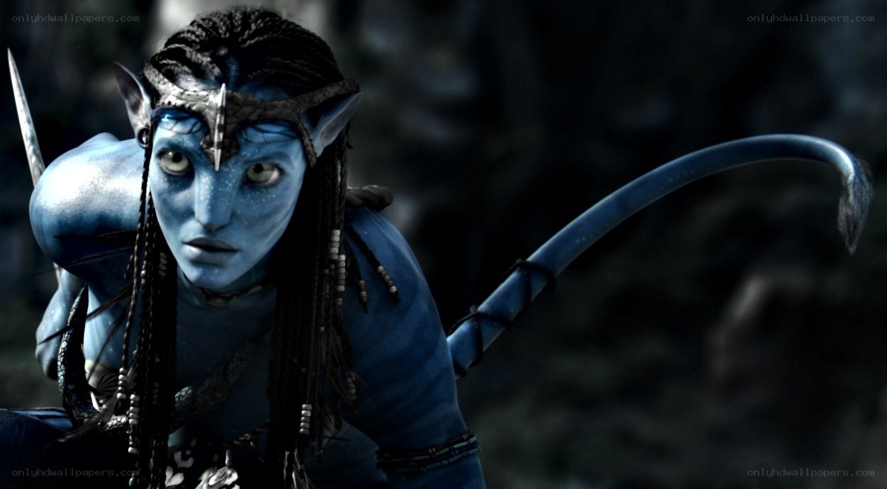 Na'vi warrior in forest