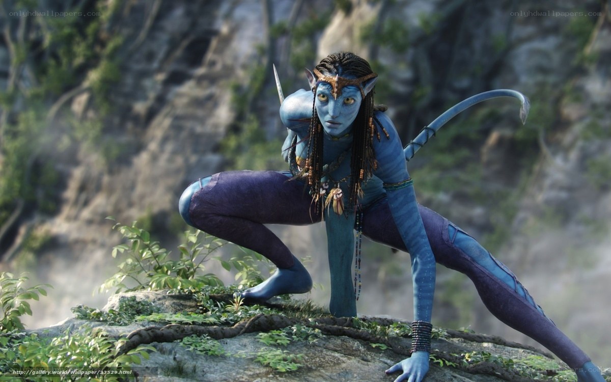 Na'vi warrior on Pandora