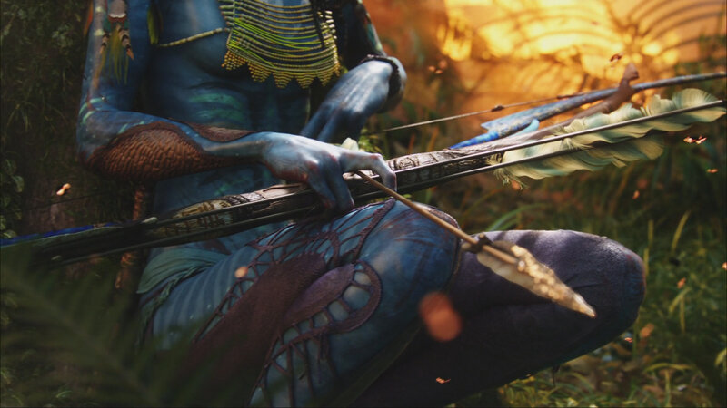 Na'vi warrior with bow