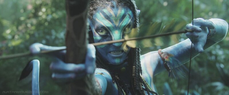 Na'vi warrior with bow