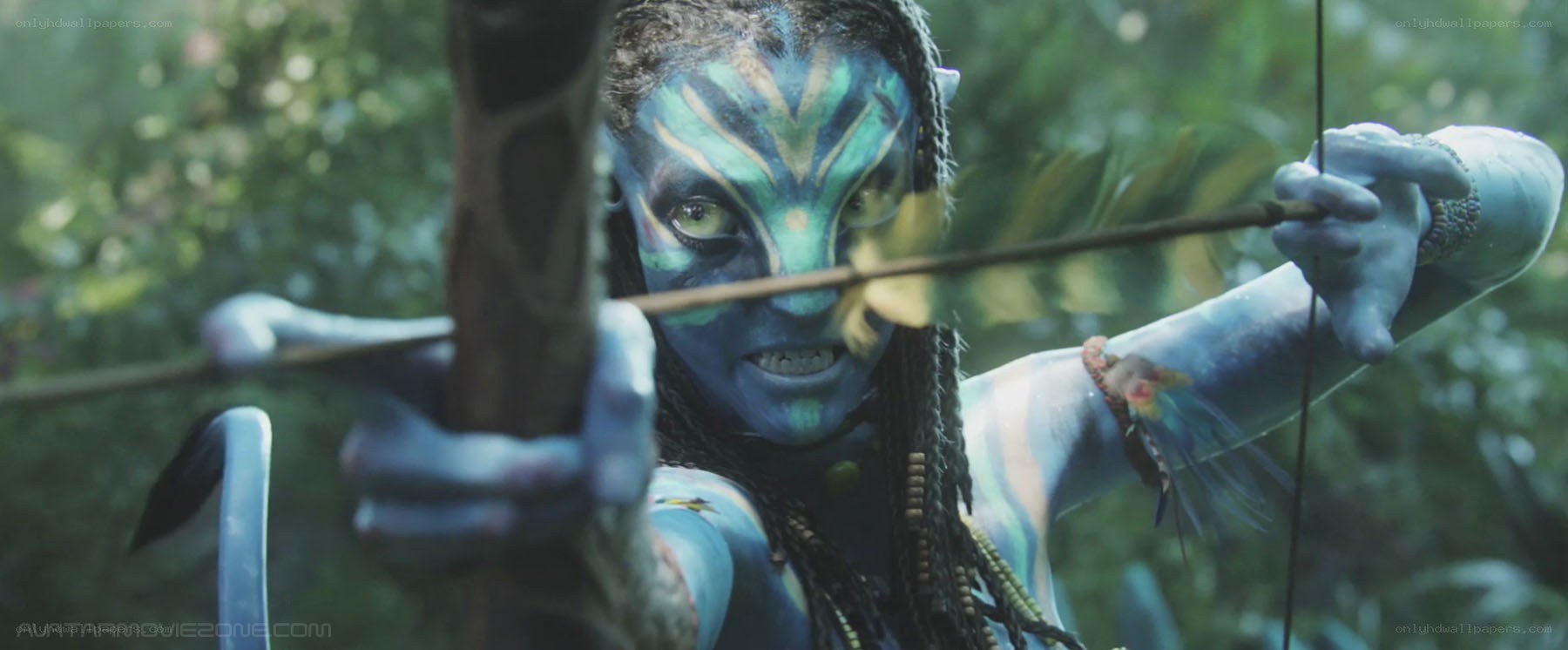 Na'vi warrior with bow