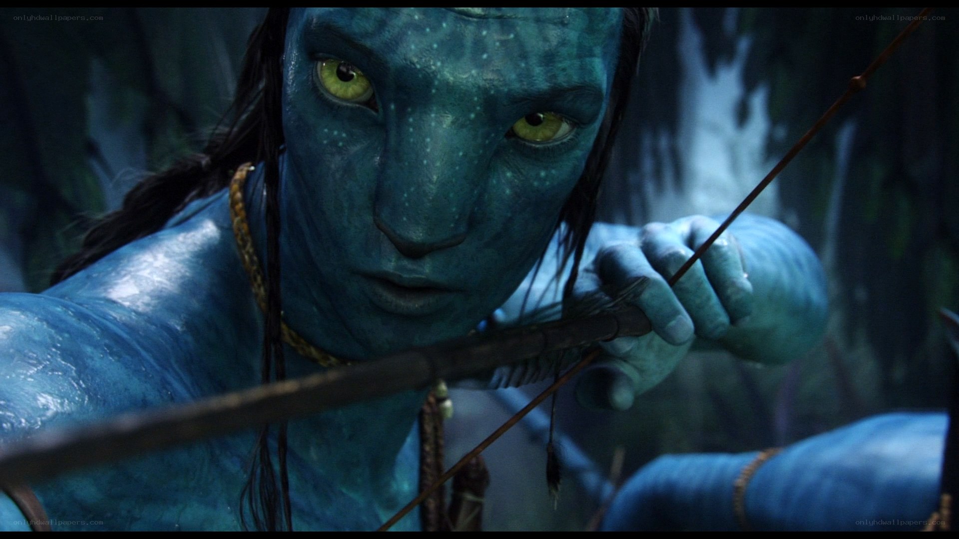 Na'vi warrior with bow