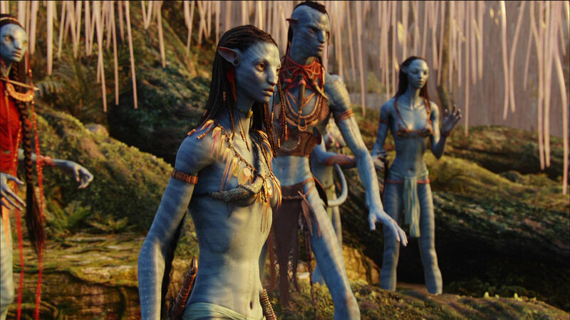 Na'vi warriors in forest