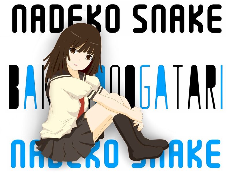 Nadeko Snake character art
