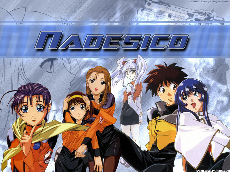 Nadesico anime group poster