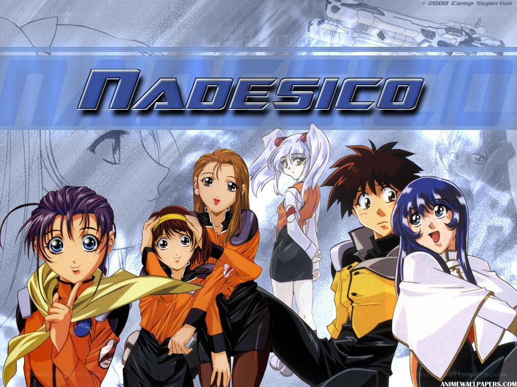 Nadesico anime group poster