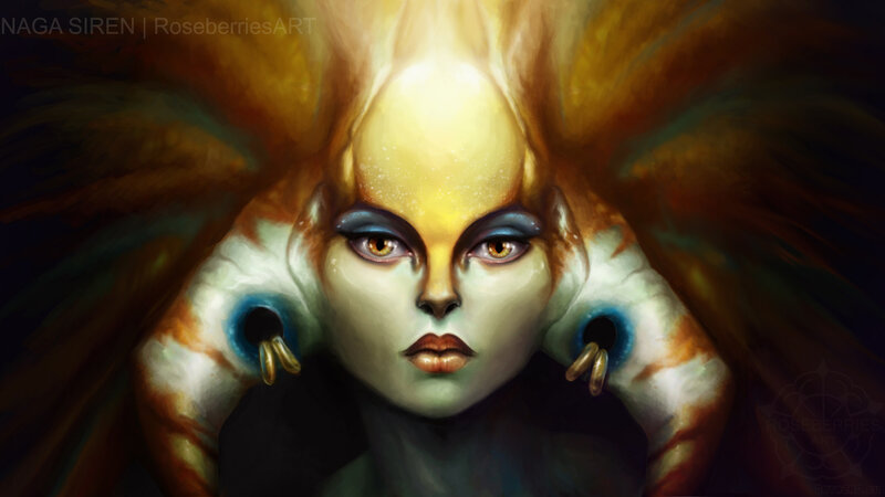 Naga Siren portrait
