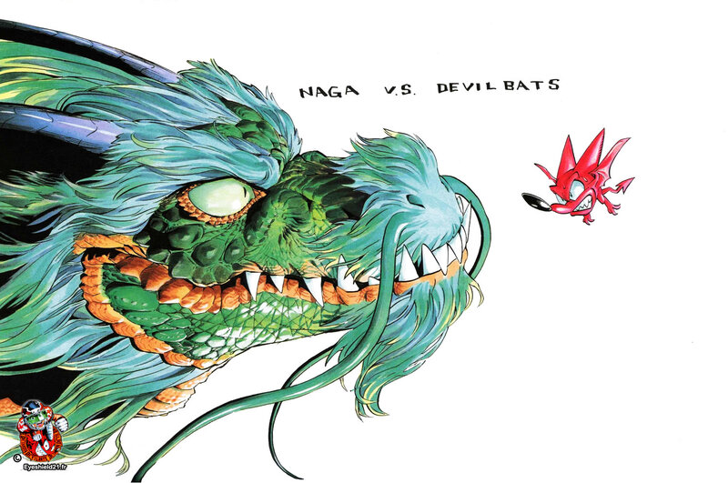 Naga vs Devil Bats