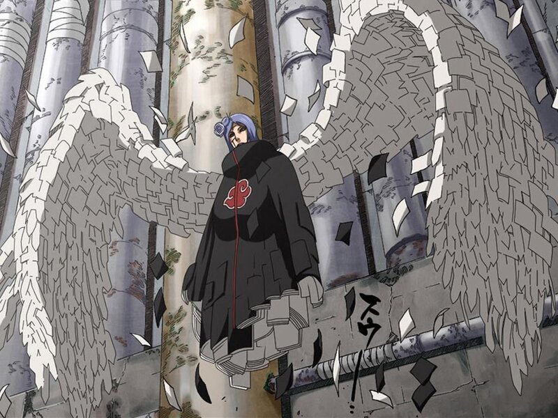 Nagato with stone wings