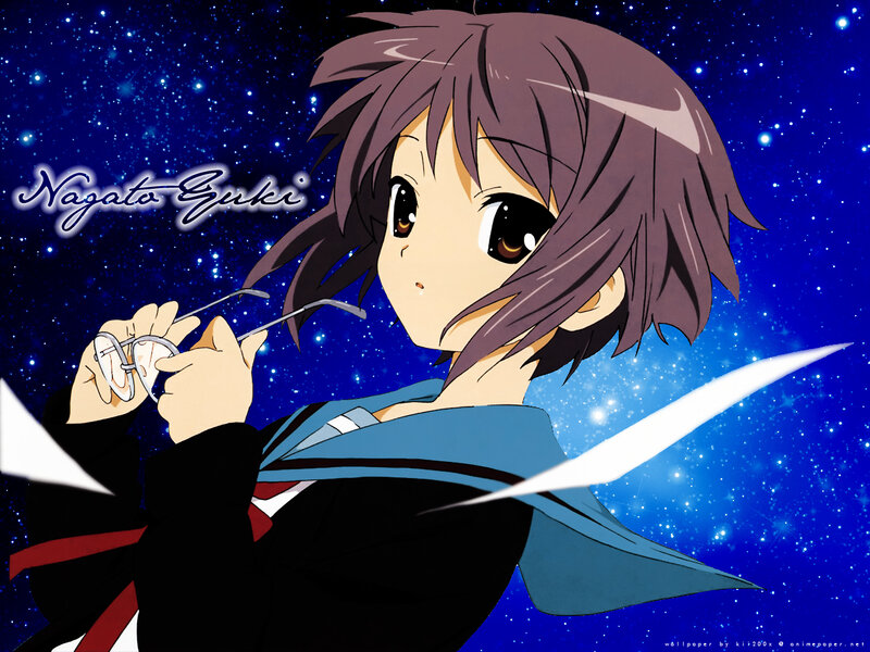 Nagato Yuki anime character