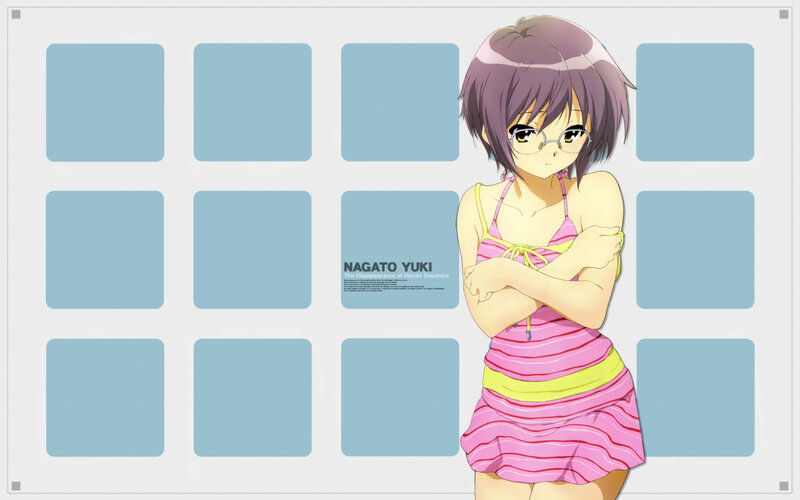 Nagato Yuki in swimsuit