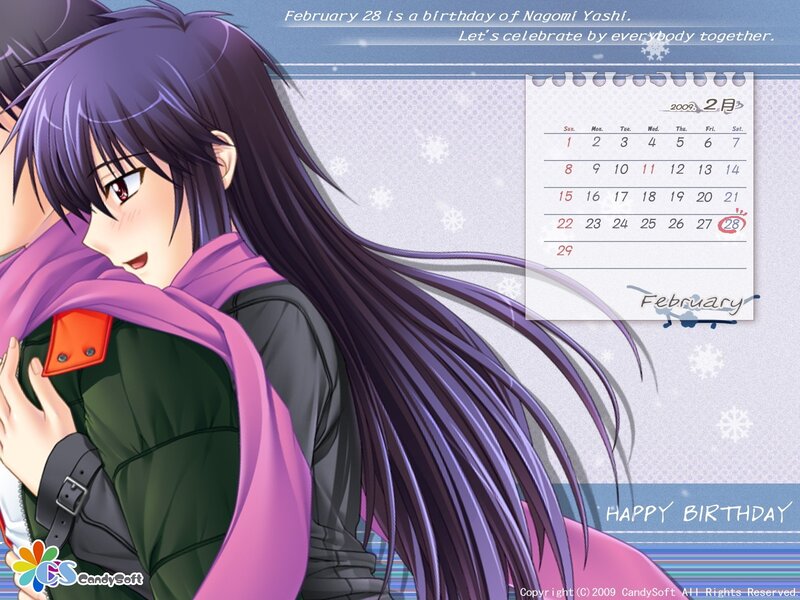 Nagomi Yashi birthday wallpaper