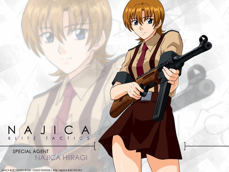 Najica Hiiragi character art