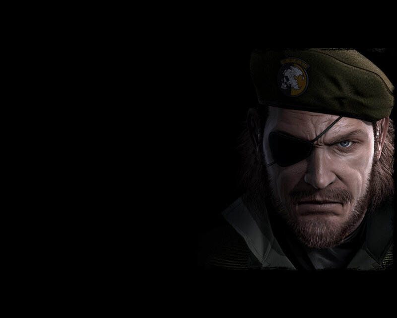 Naked eye soldier portrait