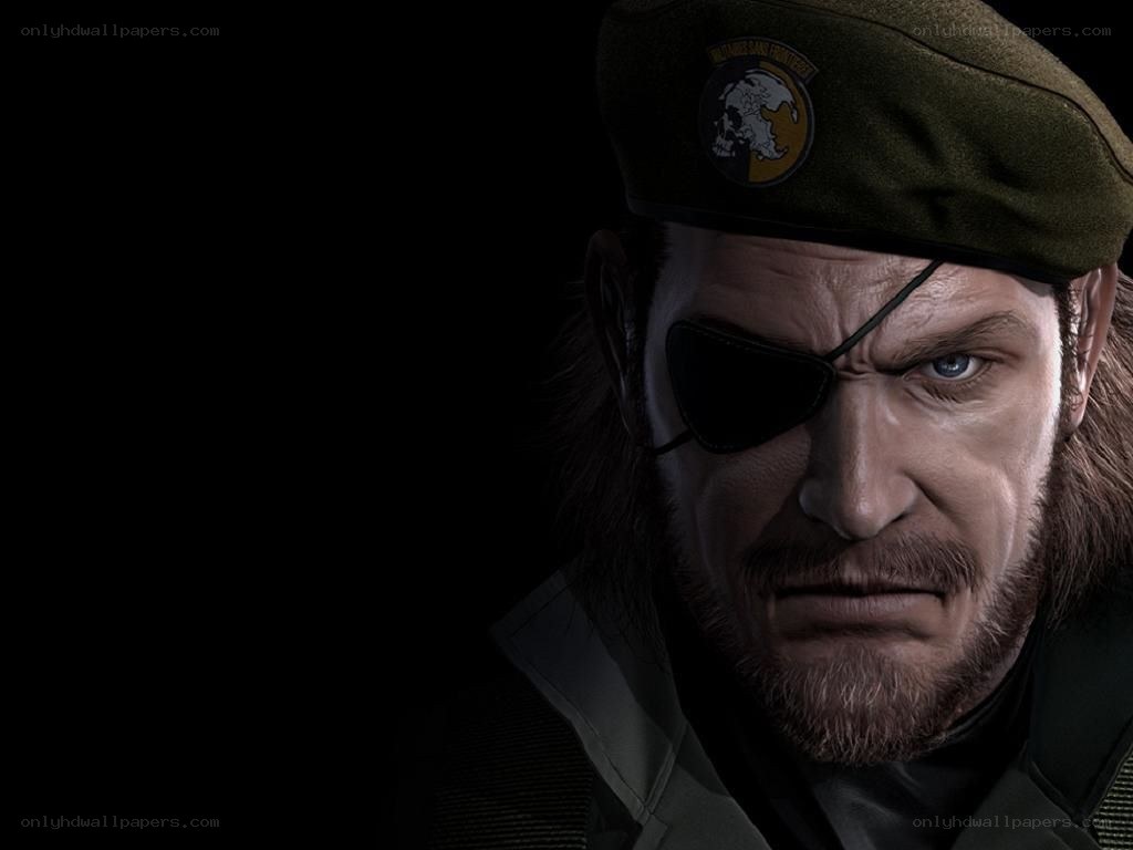 Naked Snake character portrait