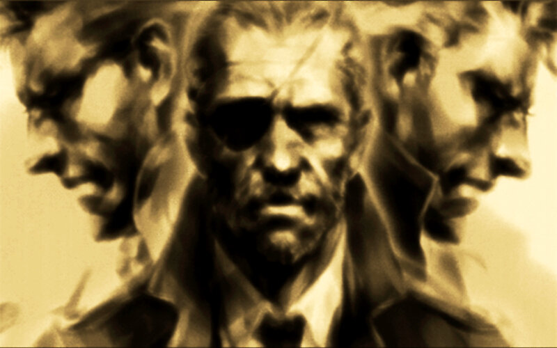 Naked Snake portrait