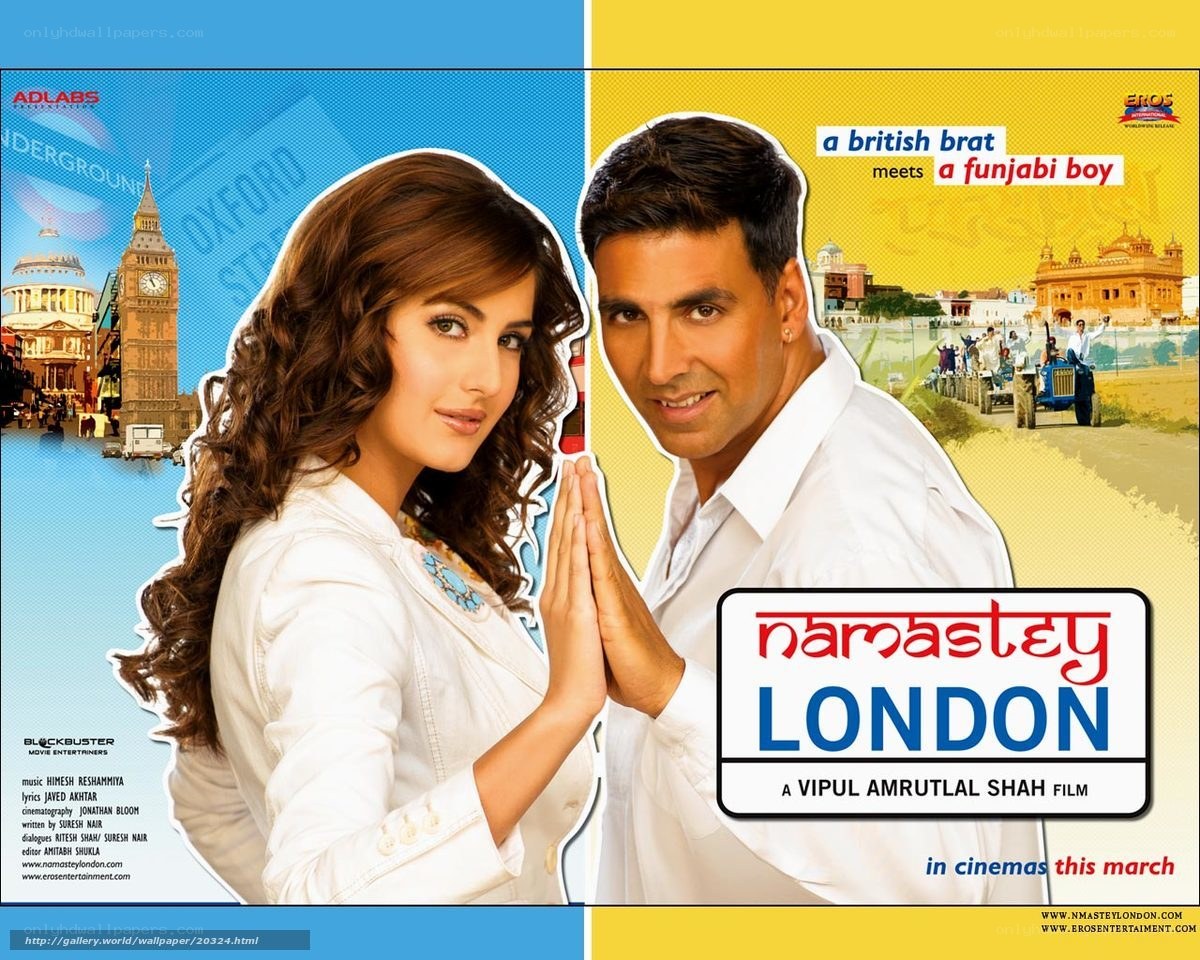 Namastey London movie poster