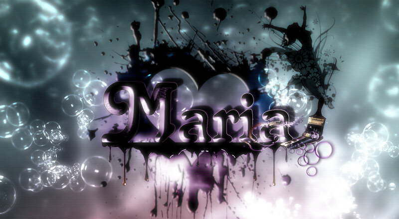 Name Maria in Art