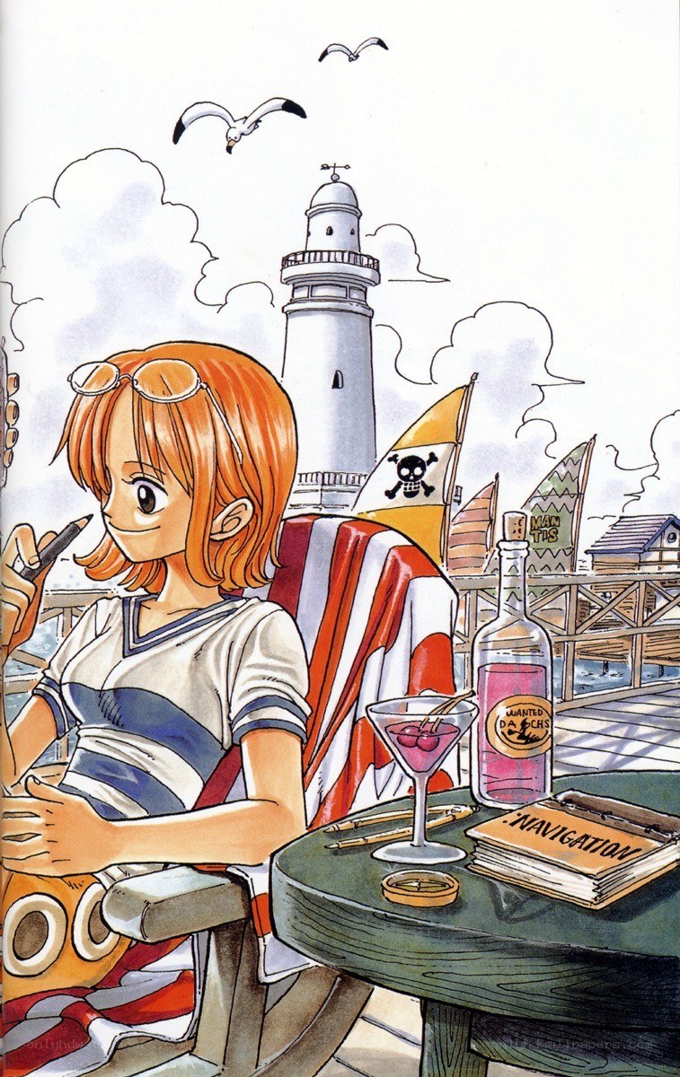 Nami at the port