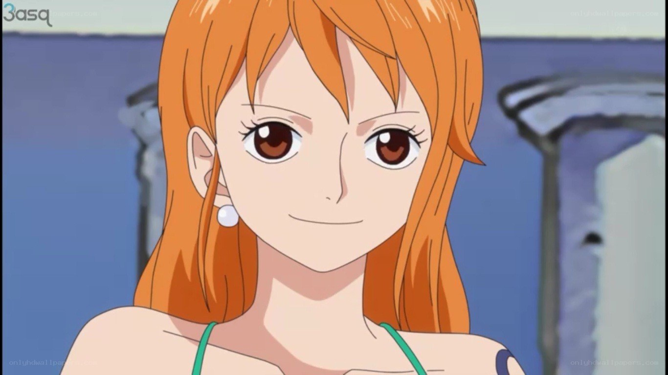 Nami in a swimsuit