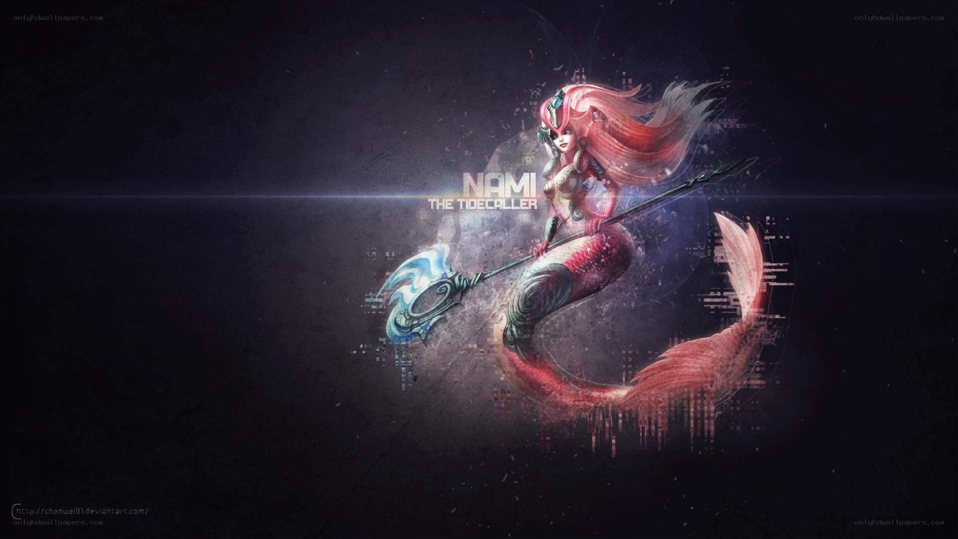 Nami the Tidecaller artwork