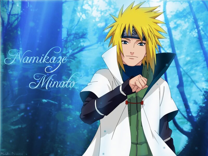 Namikaze Minato in forest