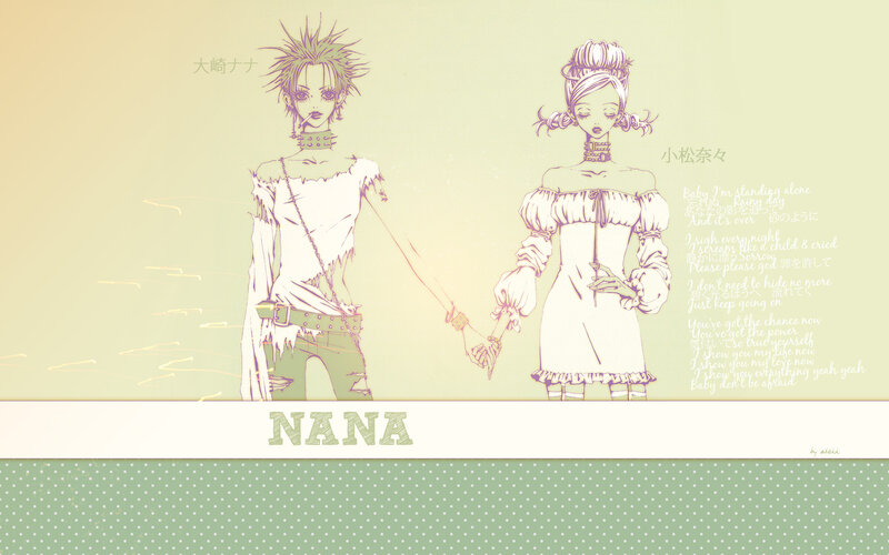 Nana anime art illustration