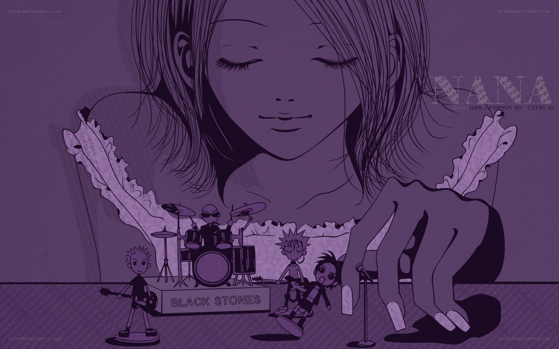 Nana anime band scene