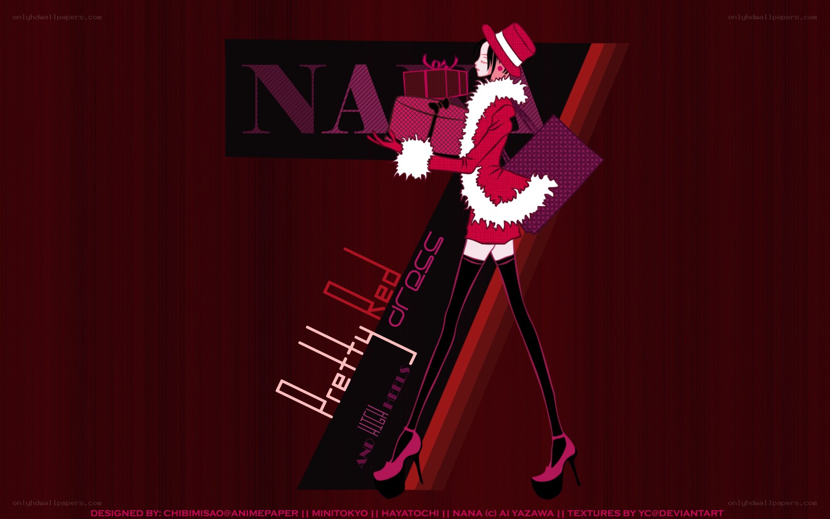 Nana character with gifts