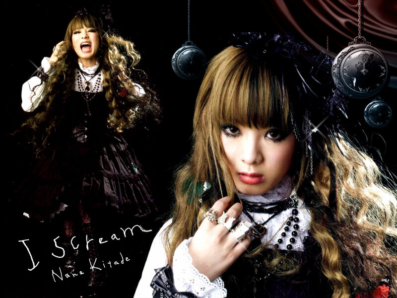 Nana Kitade in gothic style