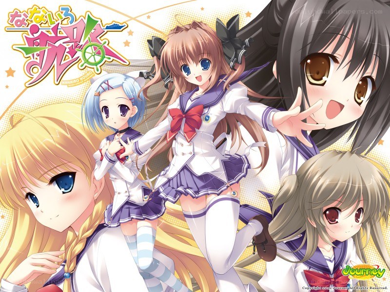 Nanairo Kourou anime characters