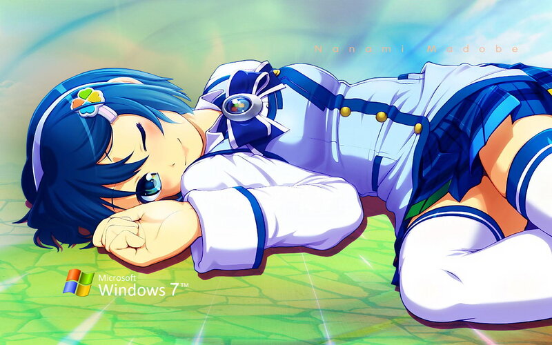 Nanami Madobe sleeping
