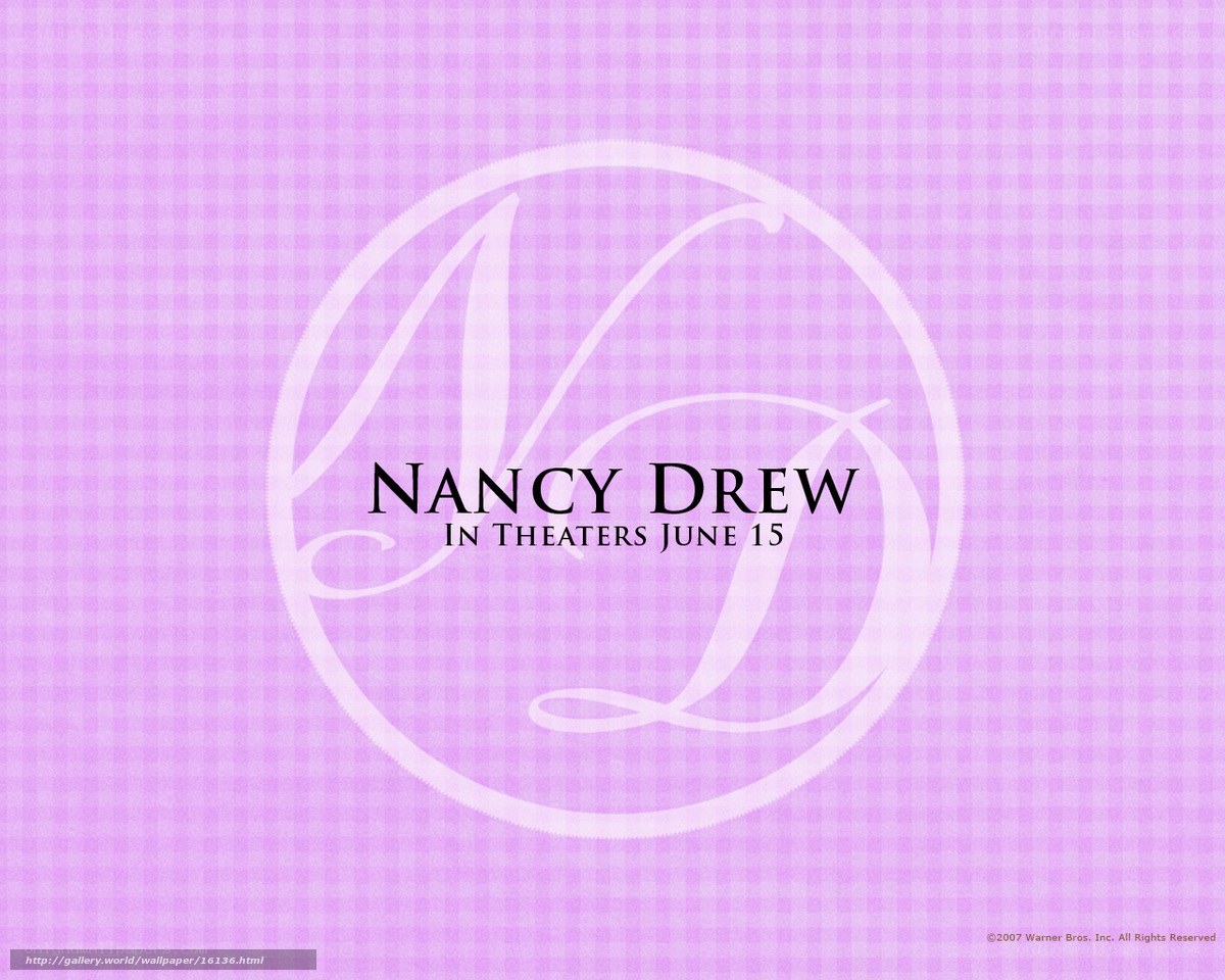 Nancy Drew movie poster