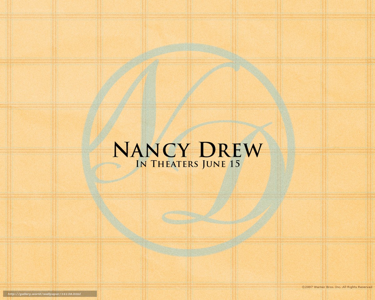 Nancy Drew movie poster