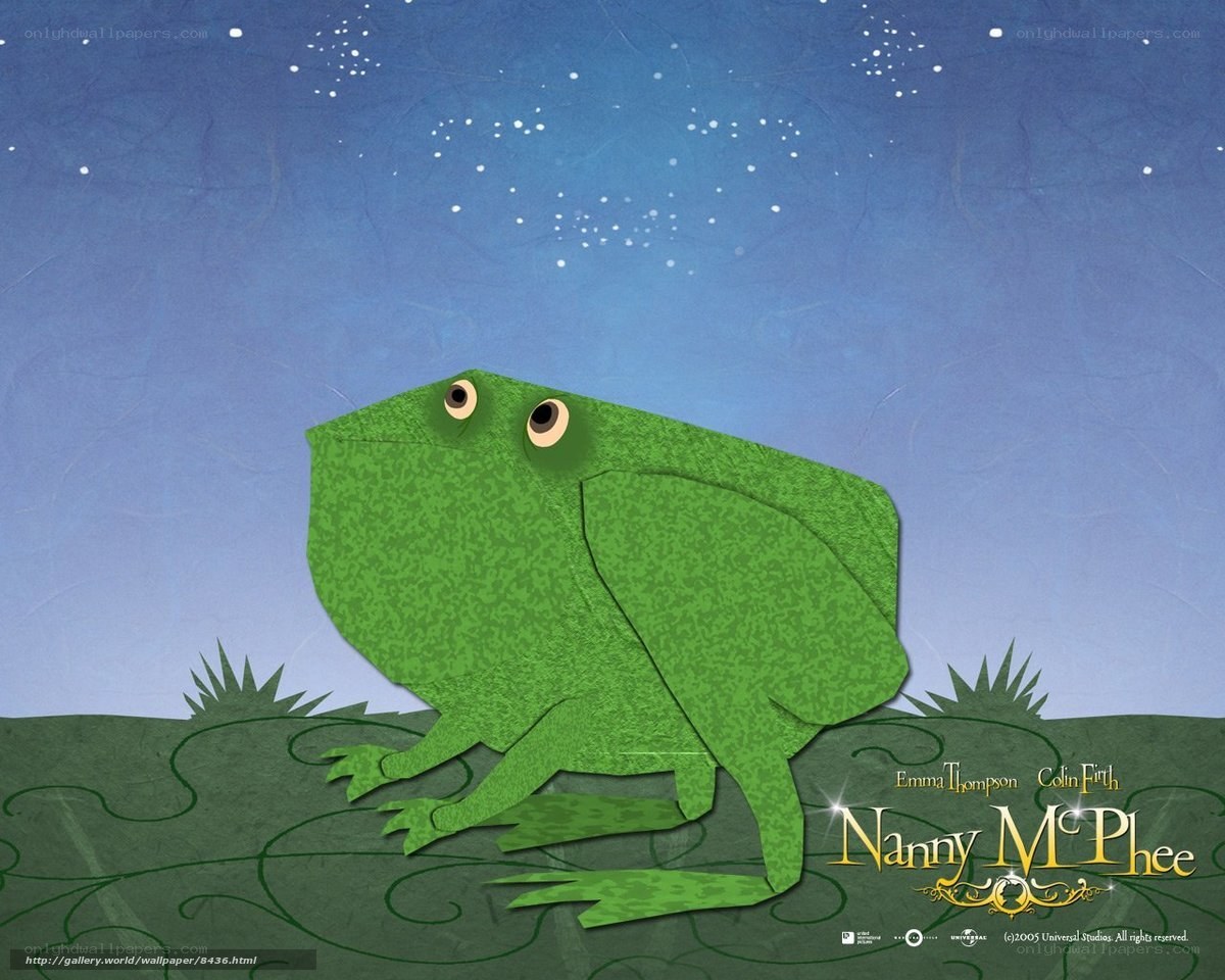 Nanny McPhee frog wallpaper