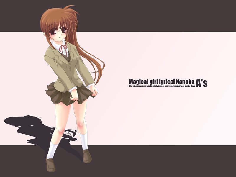 Nanoha A's character art