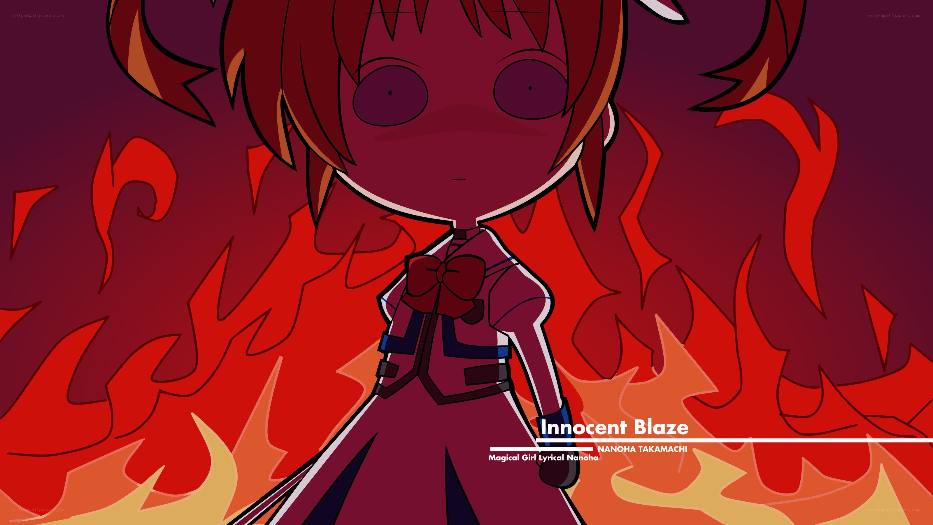 Nanoha in flames
