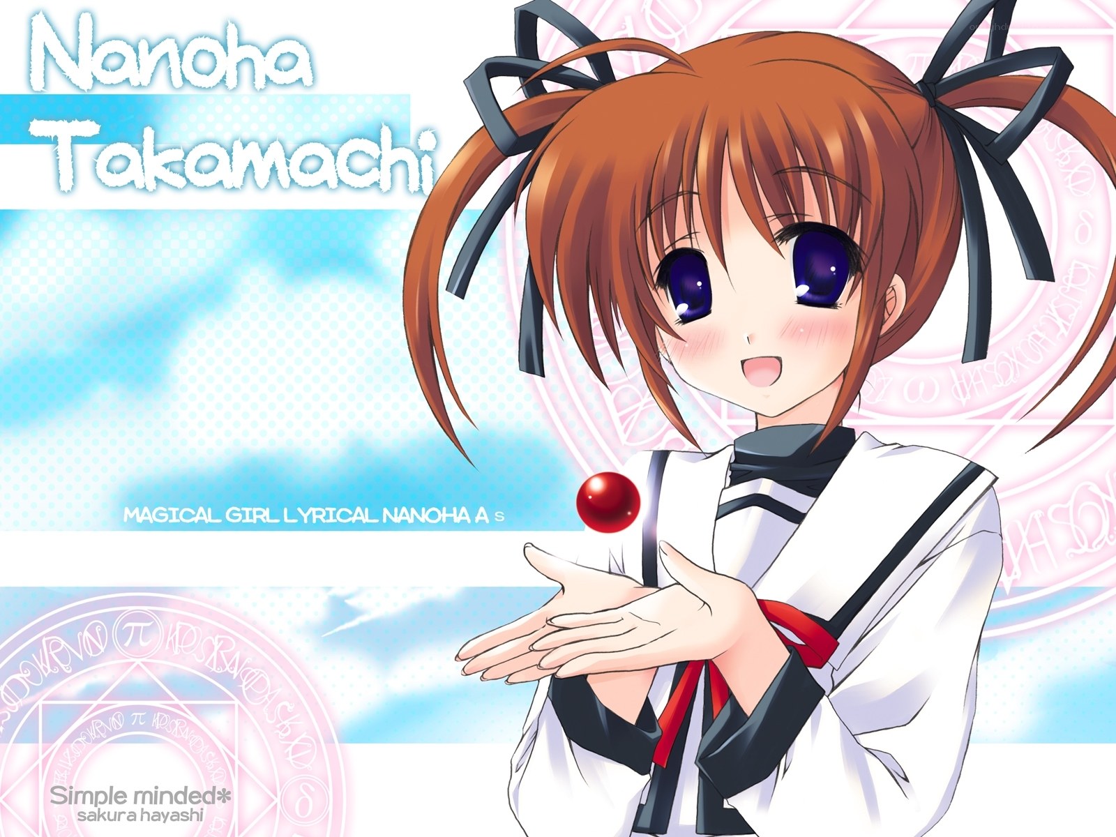 Nanoha Takamachi character art