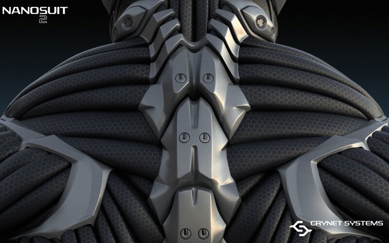 Nanosuit 2 back armor