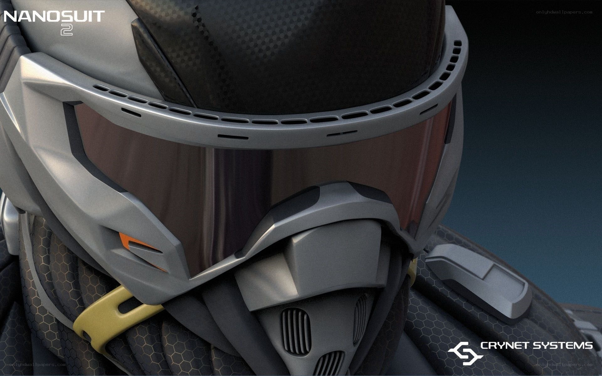 Nanosuit 2 helmet close-up