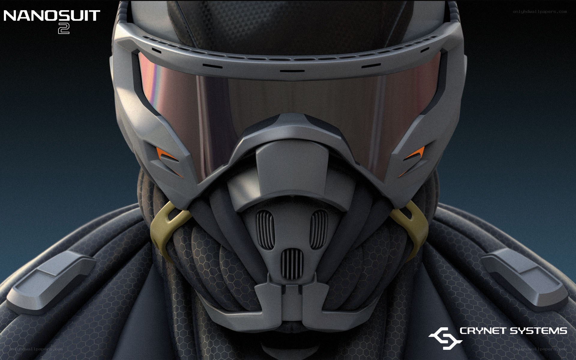 Nanosuit 2 helmet close-up