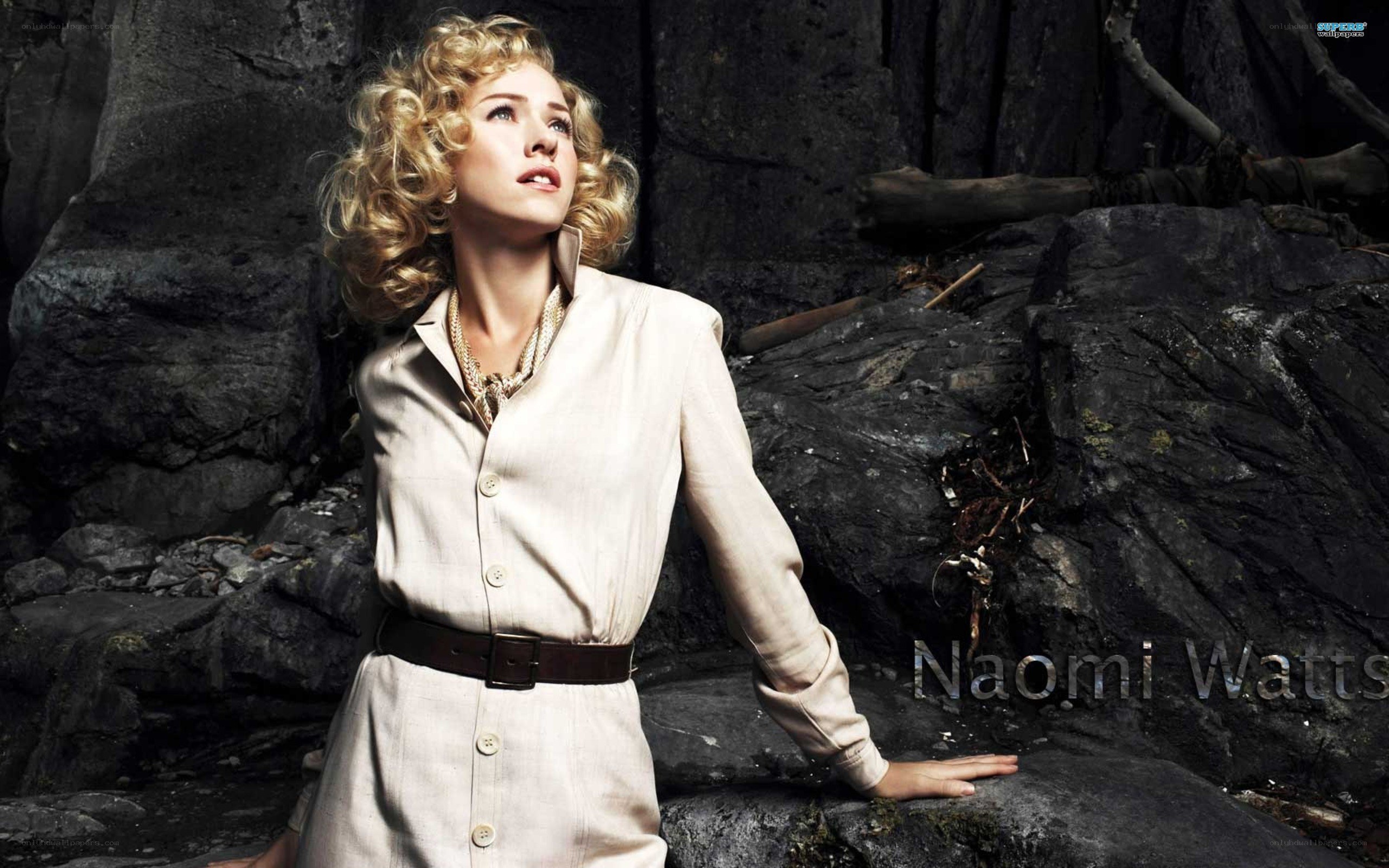 Naomi Watts in a rocky setting