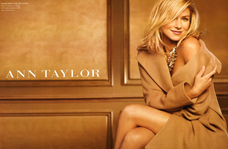 Naomi Watts in Ann Taylor ad