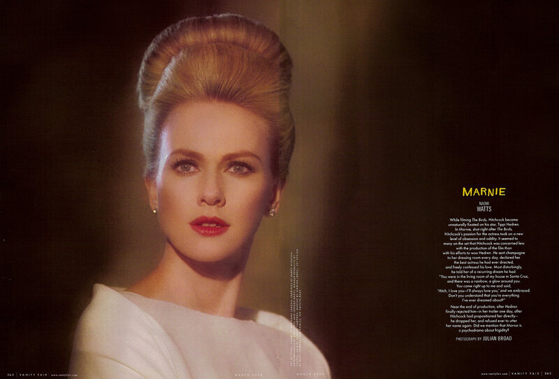 Naomi Watts in Vanity Fair