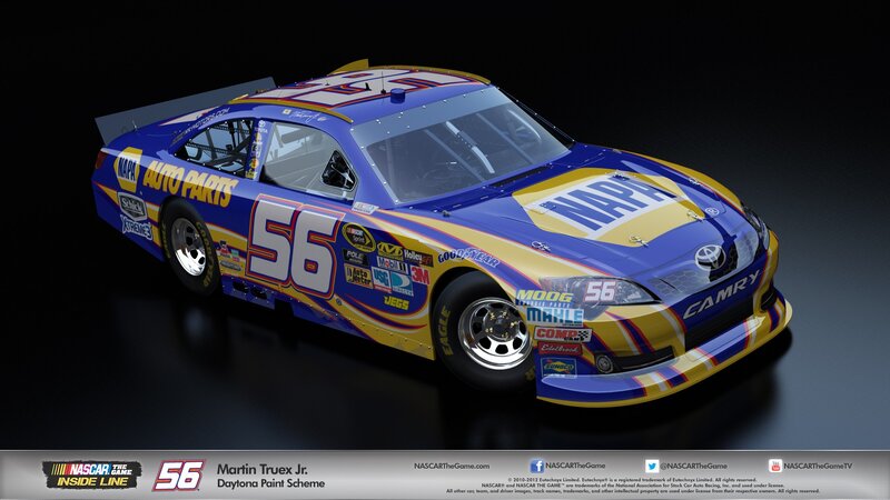 NAPA Auto Parts race car