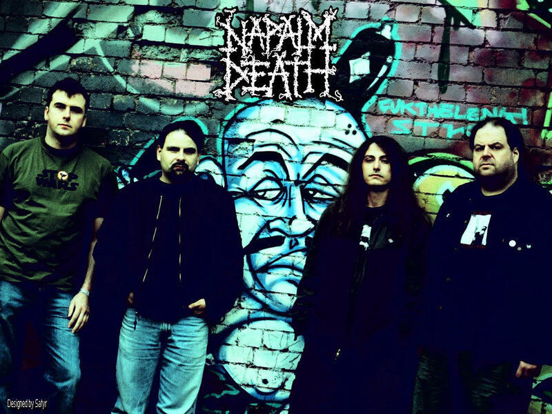 Napalm Death band photo