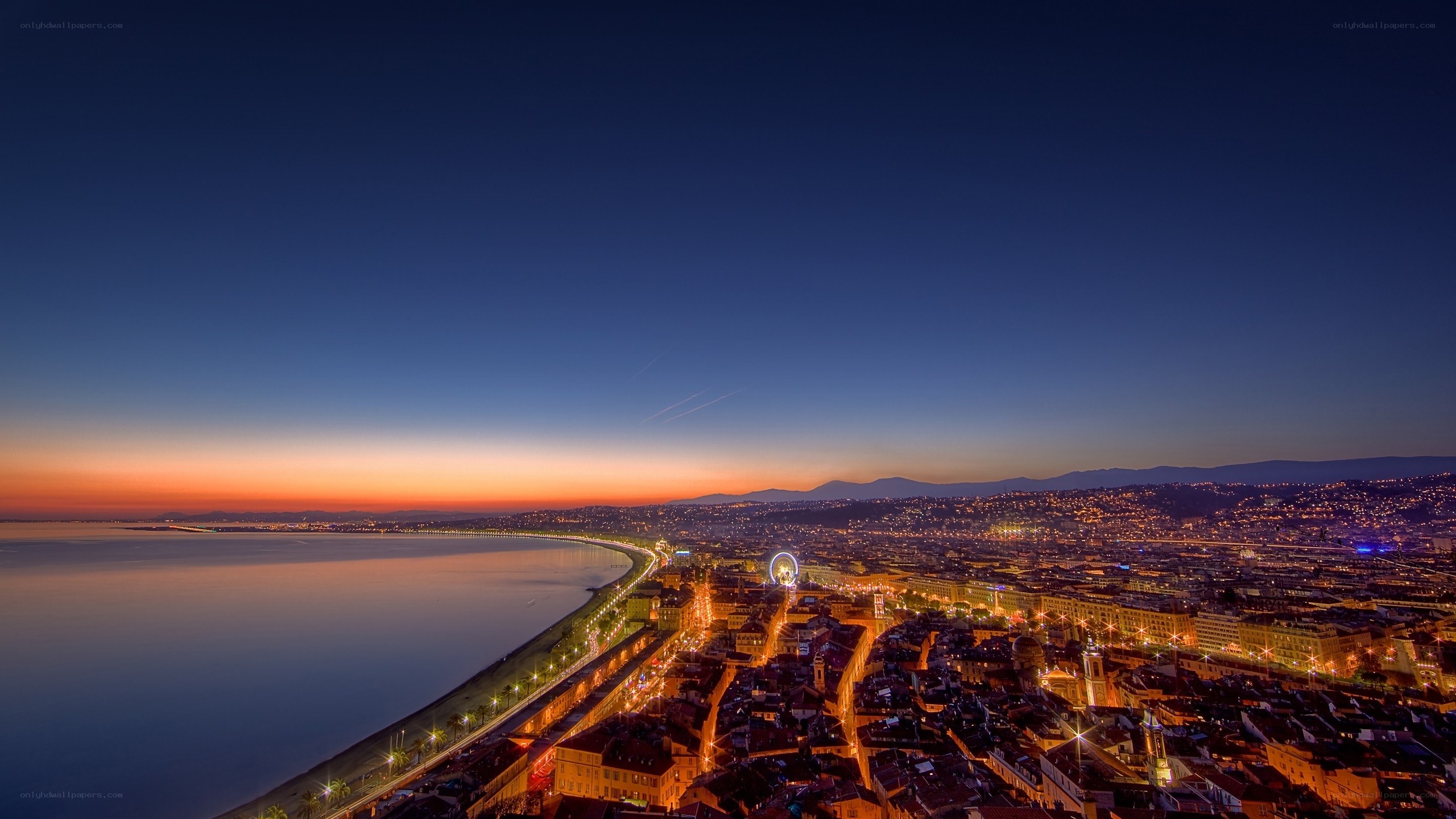 Naples at dusk