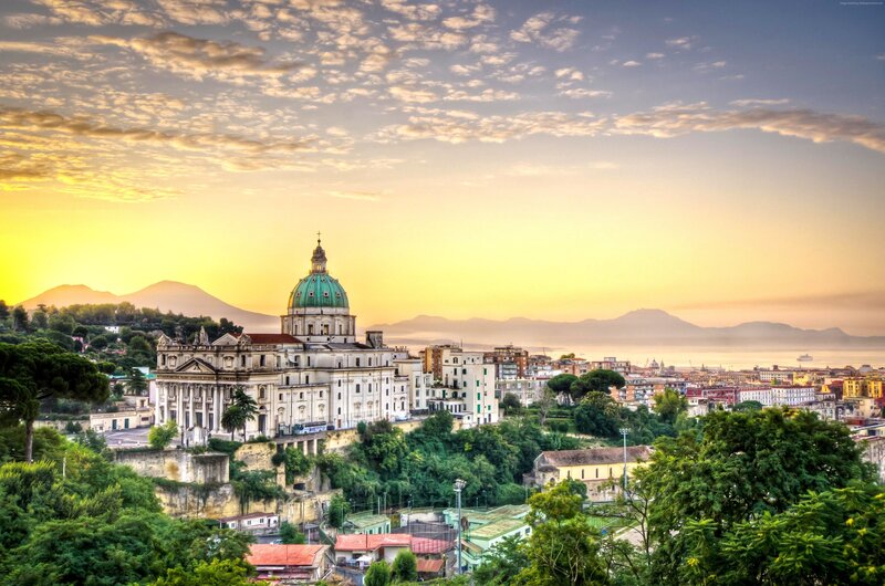 Naples Cathedral View